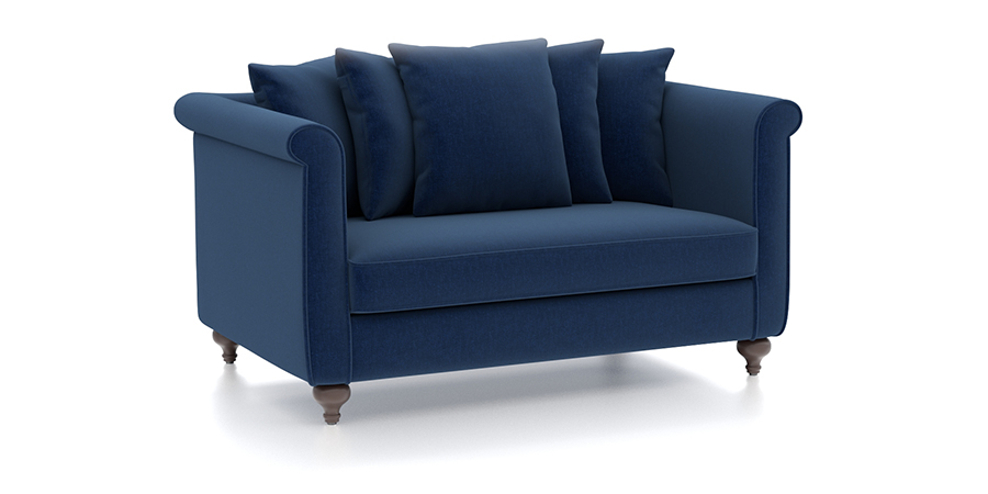 Leroy Fabric Sofa 6Seater (Blue)